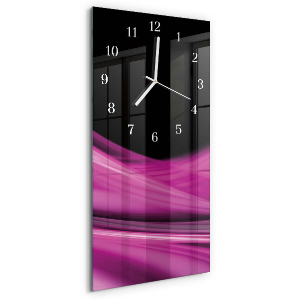 Reloj vertical Líneas abstractas