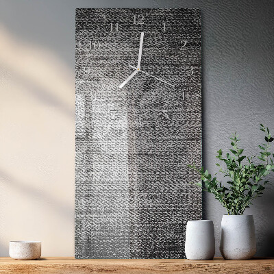 Reloj vertical Material