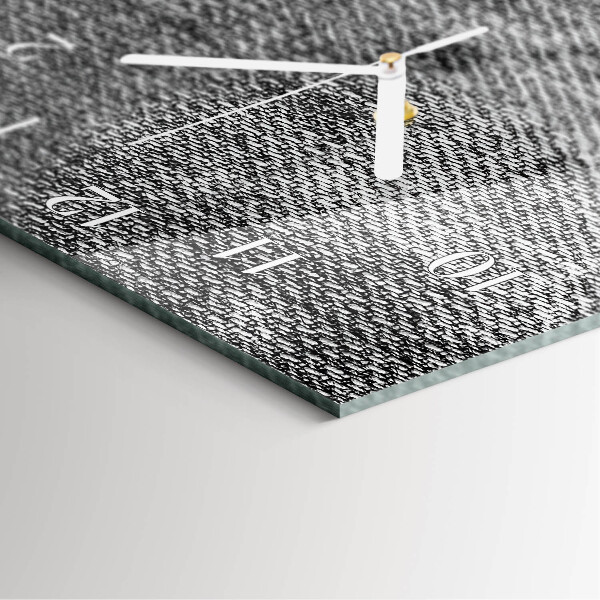 Reloj vertical Material