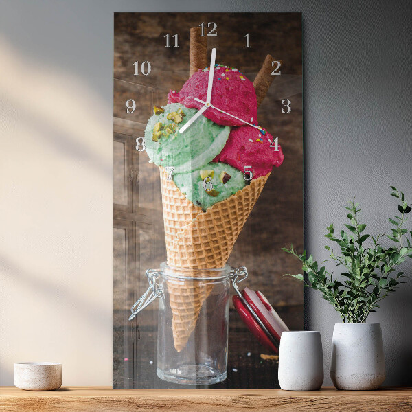 Reloj vertical Hielo