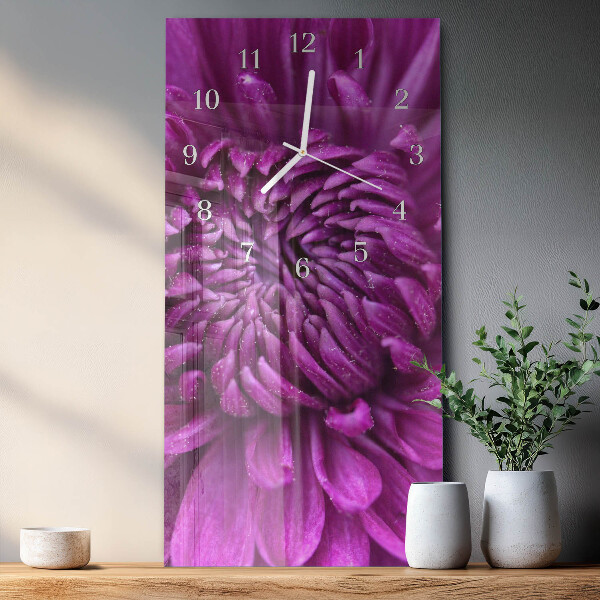 Reloj vertical Peonía