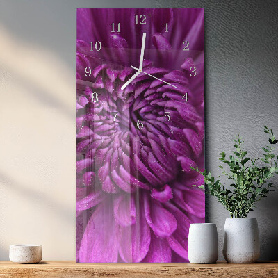 Reloj vertical Peonía