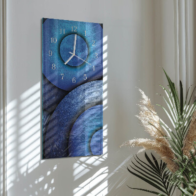Reloj vertical El arte de los círculos