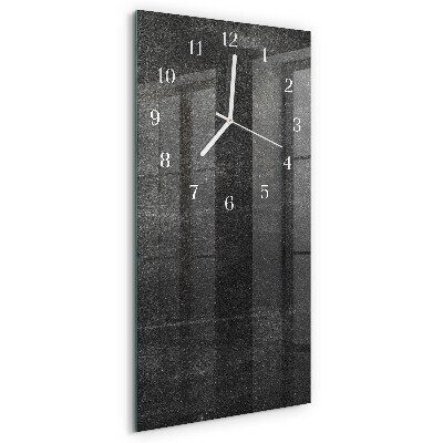 Reloj vertical Grafito