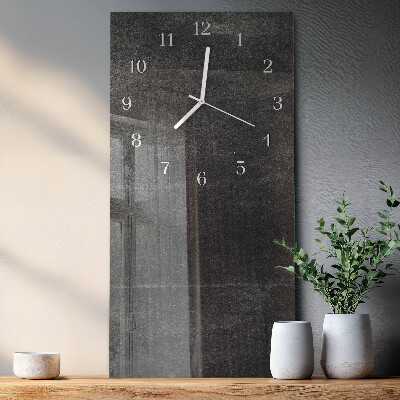 Reloj vertical Grafito