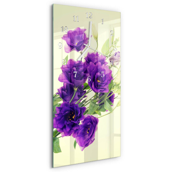 Reloj vertical Flores