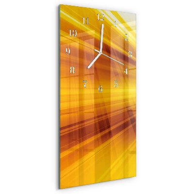 Reloj vertical rayas
