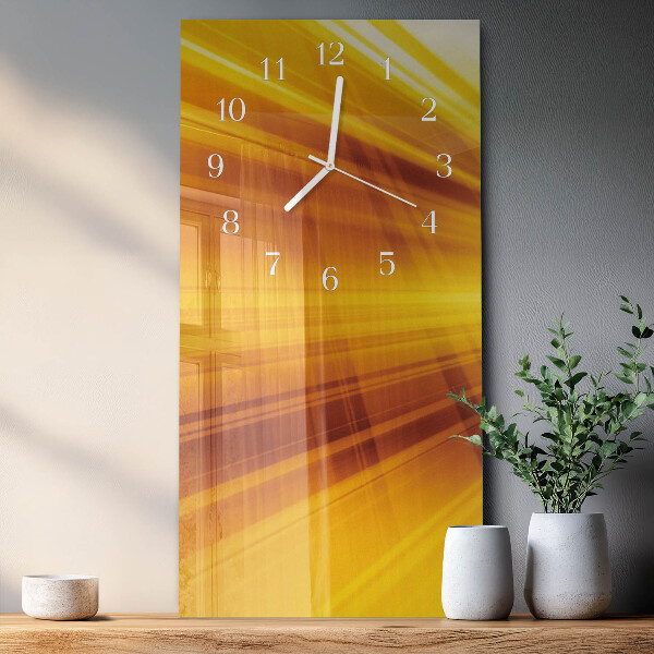 Reloj vertical rayas