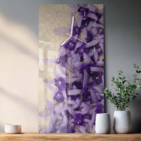 Reloj vertical Lavanda