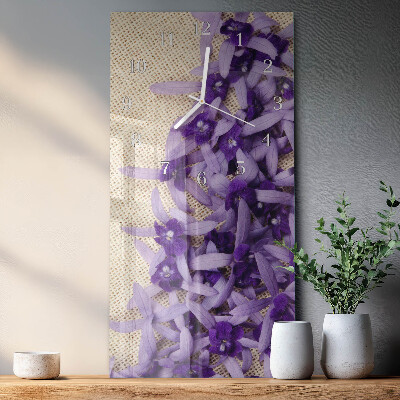 Reloj vertical Lavanda