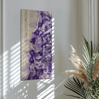 Reloj vertical Lavanda