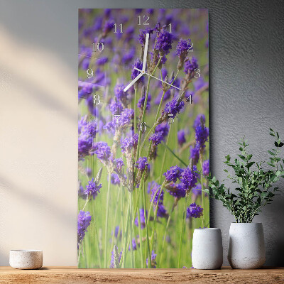 Reloj vertical Lavanda