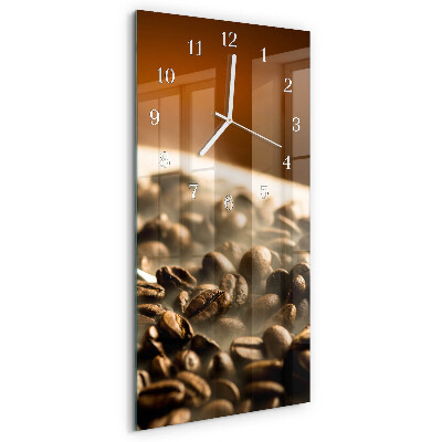 Reloj vertical Granos de café