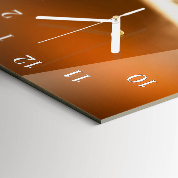 Reloj vertical Granos de café