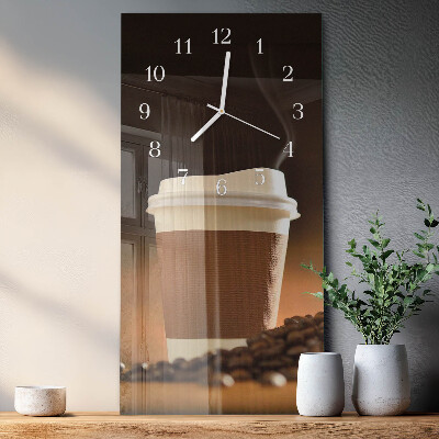 Reloj vertical Taza