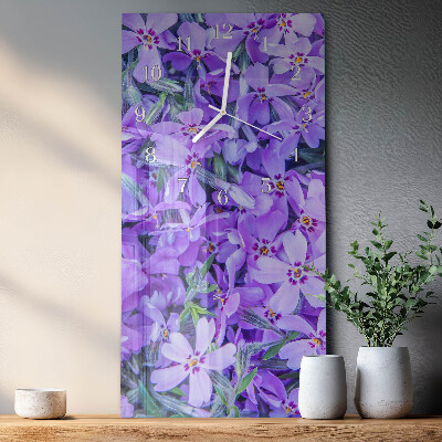 Reloj vertical Flores