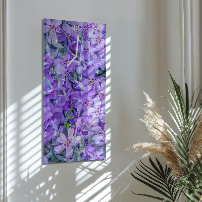 Reloj vertical Flores