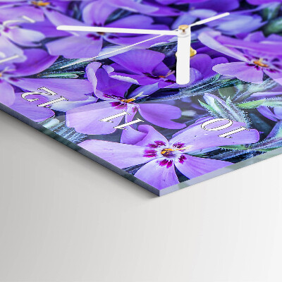 Reloj vertical Flores