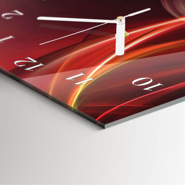 Reloj vertical Líneas abstractas