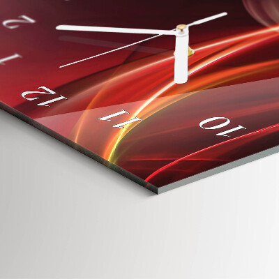 Reloj vertical Líneas abstractas
