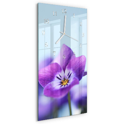 Reloj vertical Flor
