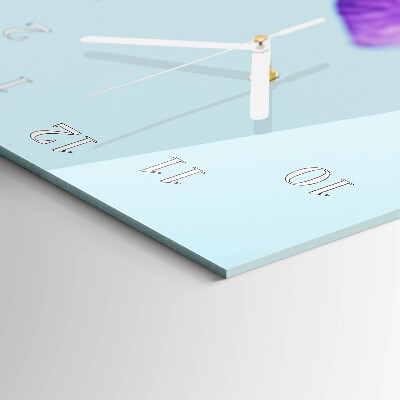 Reloj vertical Flor