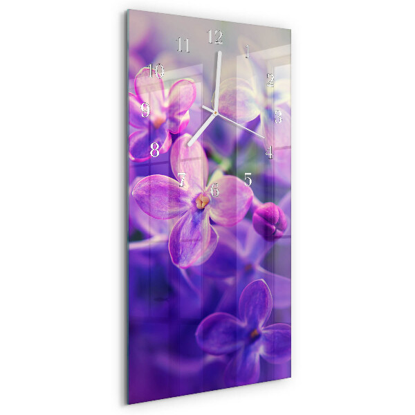 Reloj vertical Flores