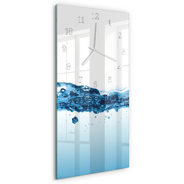 Reloj vertical Agua