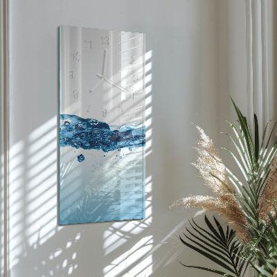 Reloj vertical Agua