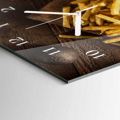 Reloj vertical Comida rápida