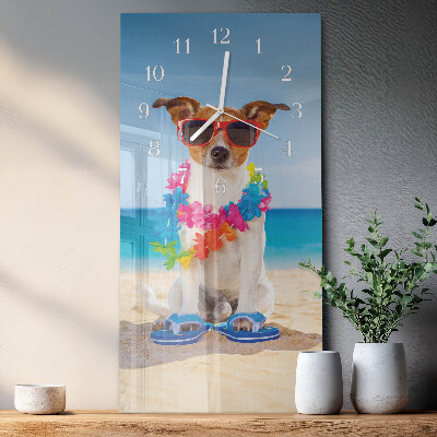 Reloj vertical Perro