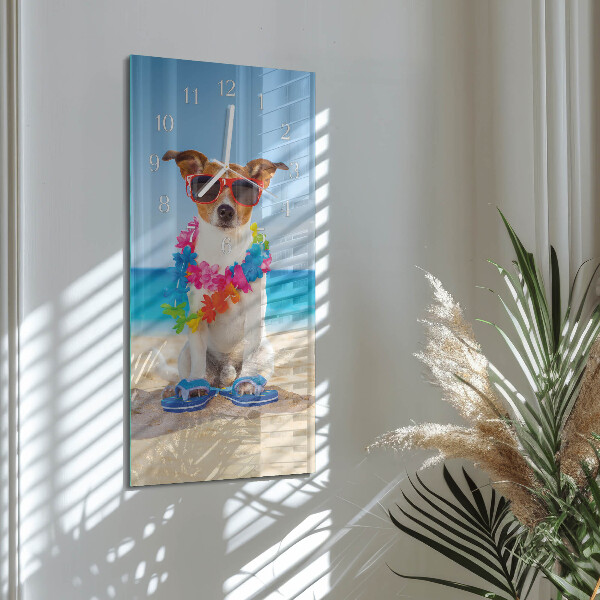 Reloj vertical Perro