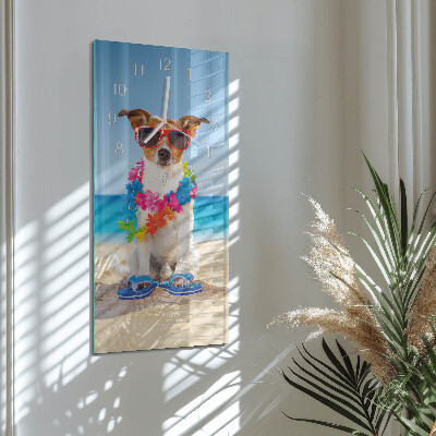 Reloj vertical Perro