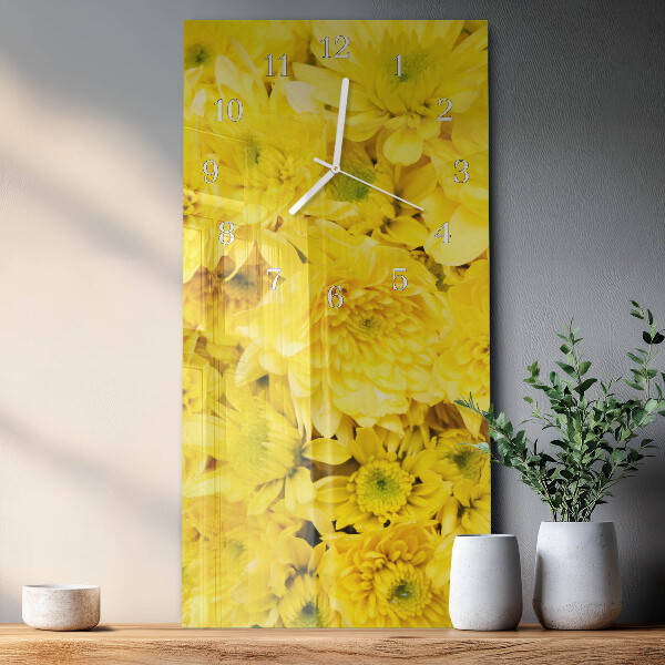 Reloj vertical Flores