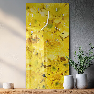 Reloj vertical Flores