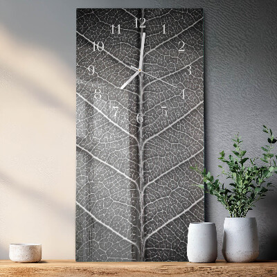 Reloj vertical Hoja