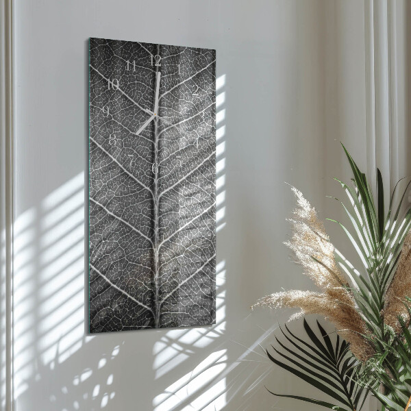 Reloj vertical Hoja