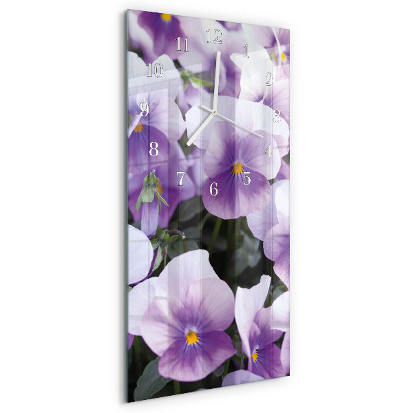 Reloj vertical Flores