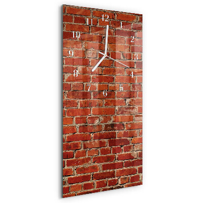 Reloj vertical Muro de ladrillo