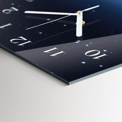 Reloj vertical El universo de la Tierra