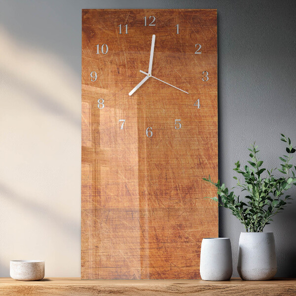 Reloj vertical Tablas de madera