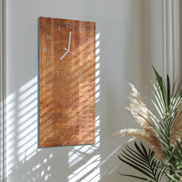 Reloj vertical Tablas de madera