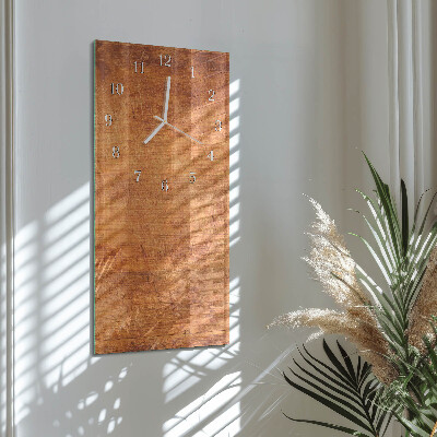 Reloj vertical Tablas de madera