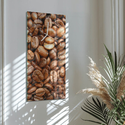 Reloj vertical Granos de café