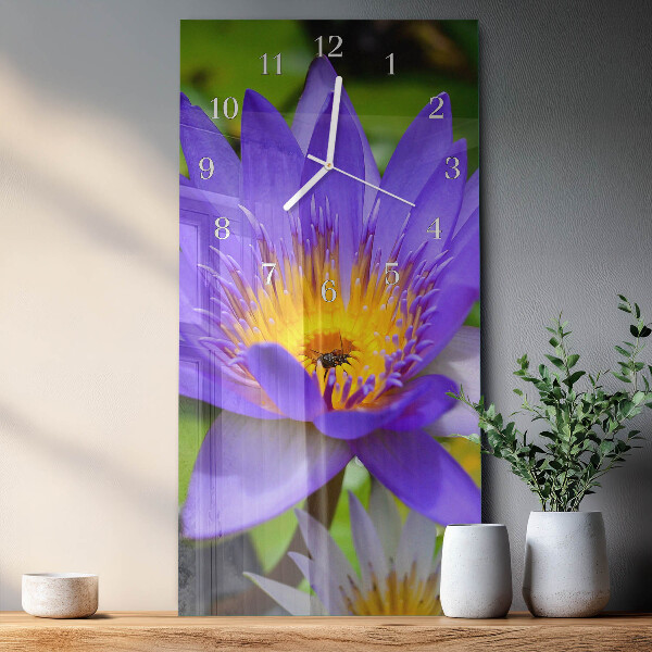 Reloj vertical Flor