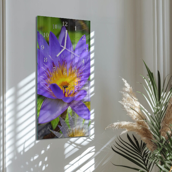 Reloj vertical Flor