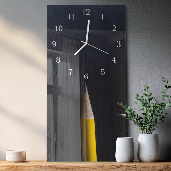 Reloj vertical Lápiz