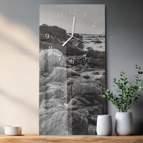 Reloj vertical Piedras
