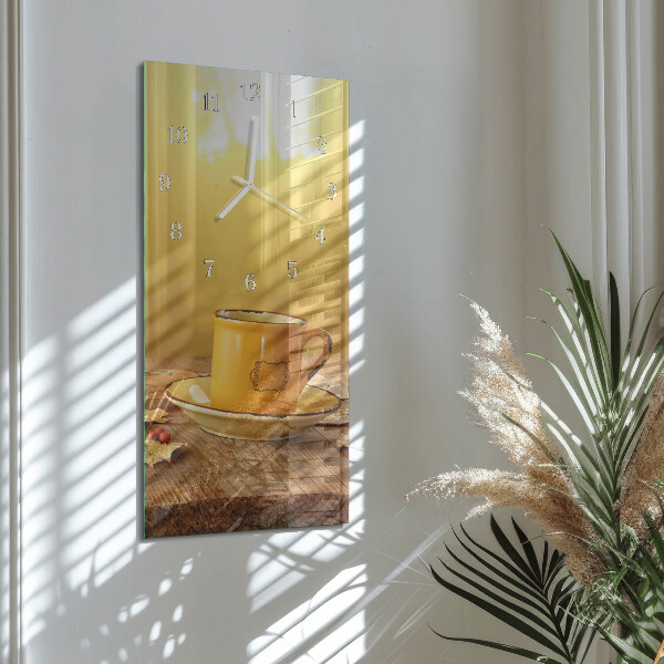 Reloj vertical Taza