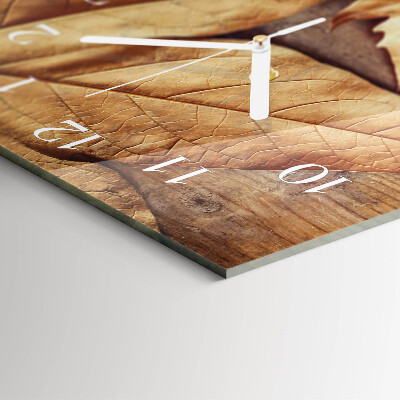Reloj vertical Hojas